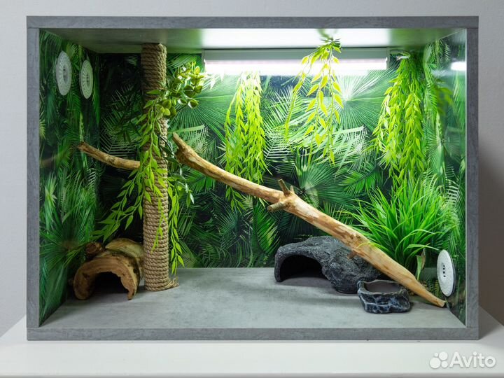 Террариум для рептилий новый