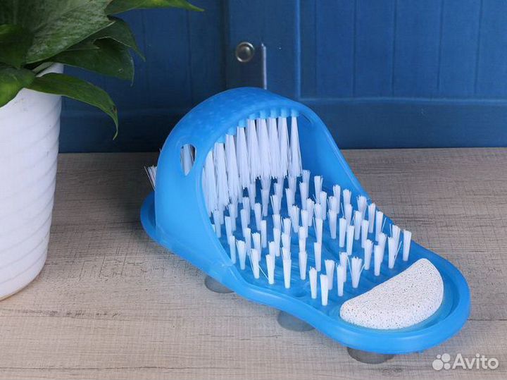 Новое Щётка Тапок на присосках для мойки ног