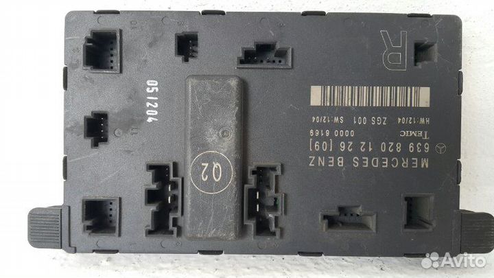 Блок управления дверьми правый Mercedes-Benz Vito