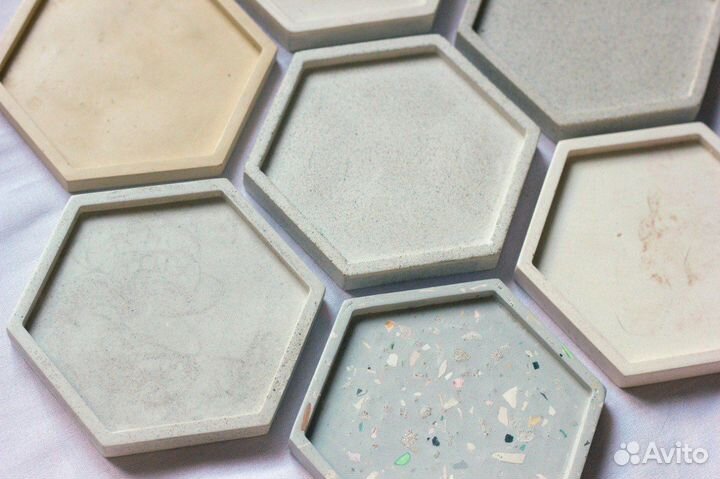 Подносы/ подставки для хранения из гипса