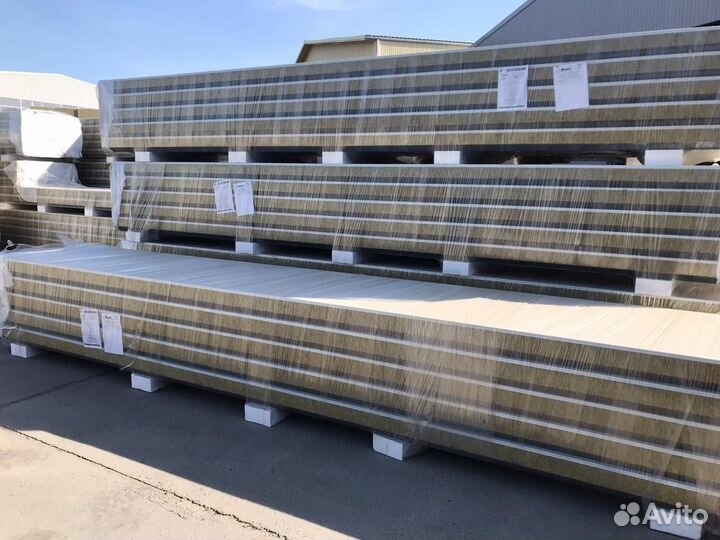 Сэндвич панели минвата 100 мм ГОСТ 13