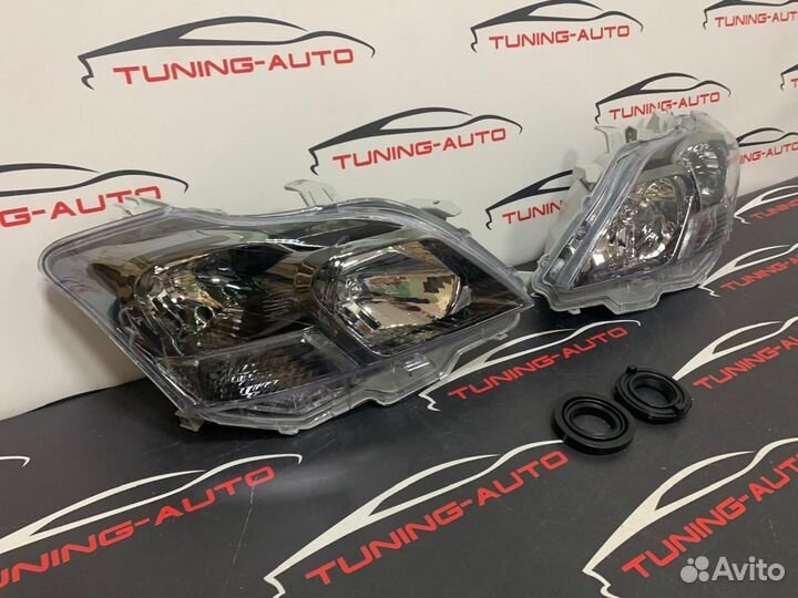 Фары RH+LH Toyota Premio (T260/265) 2007-2016 год. Комплект темные