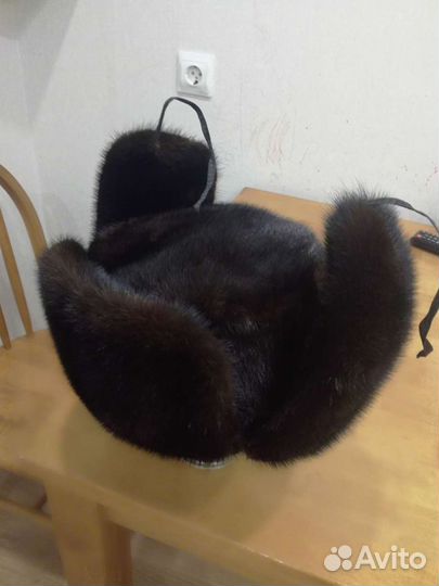 Мужская шапка (норковая)