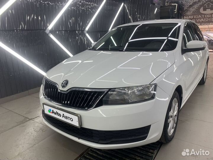 Skoda Rapid 1.6 МТ, 2018, 108 000 км