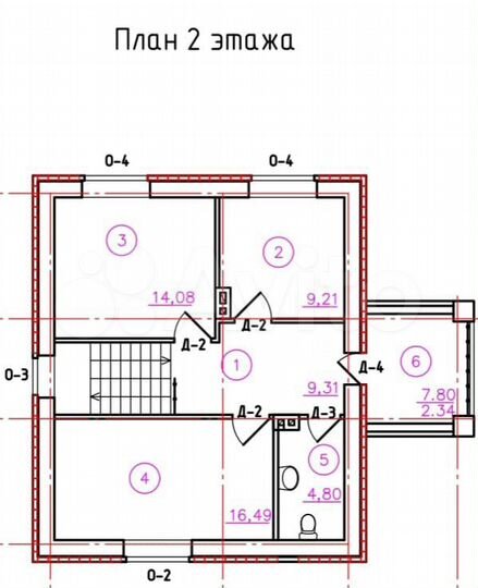 Коттедж 113,5 м² на участке 10 сот.