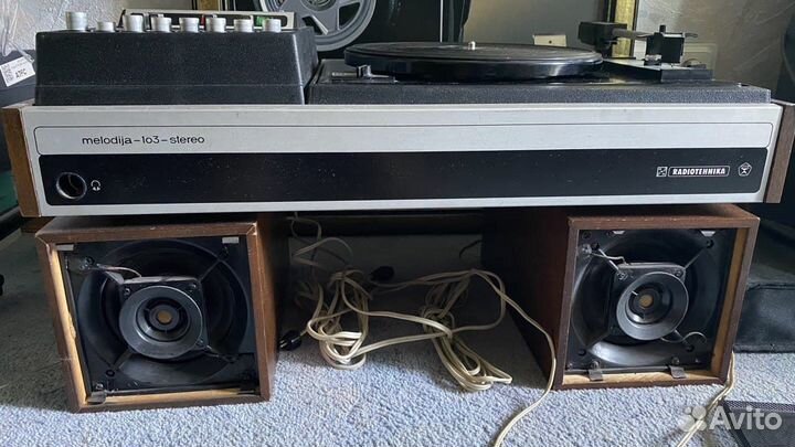 Виниловый проигрыватель Radiotehnika melodija 103