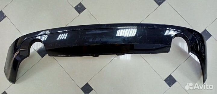 Накладка заднего бампера Audi A8 (D4) 2009-2014