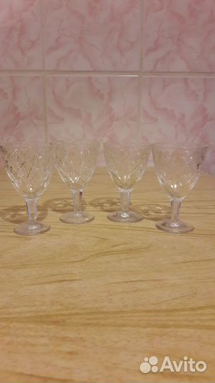 Стопки хрусталь, стекло СССР