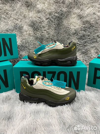Corteiz x Nike Air Max 95 Khaki Зеленые оригинал P