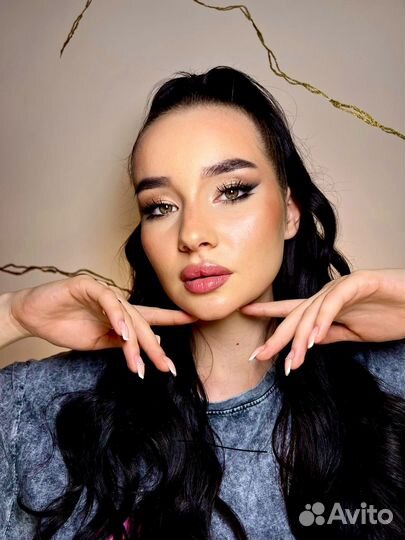 Макияж прическа образ