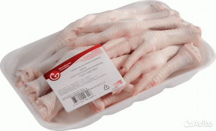 Упаковщик куриных лапок вахтой