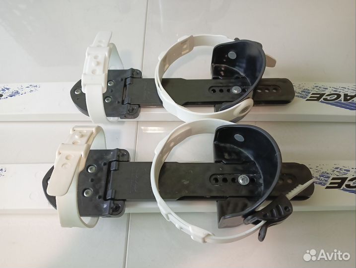 Комплект SKI race лыжи 120 и лыжные палки 95