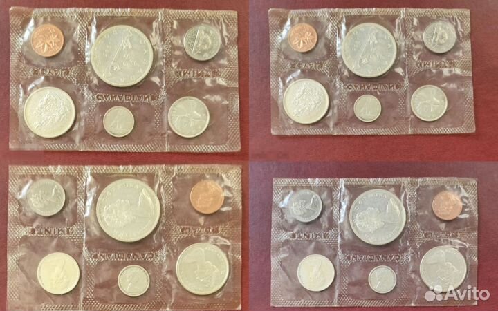 Наборы монет Канады