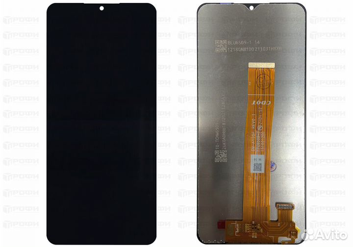 Дисплей для Samsung A127F Galaxy A12s+установка