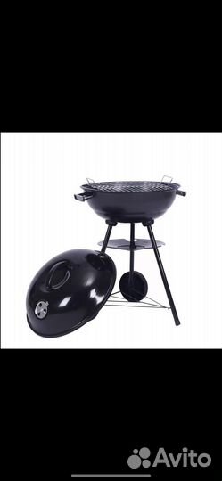 Новый гриль угольный
