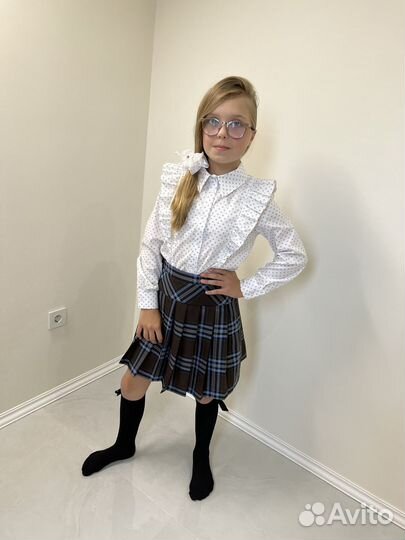 Костюм школьный для девочки 134