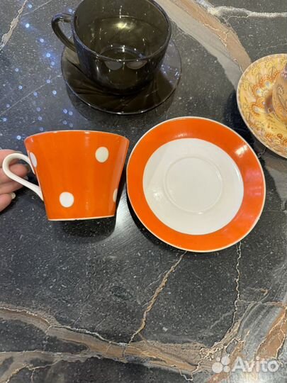 Чашка с блюдцем