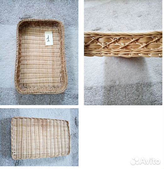 Плетенные подставки