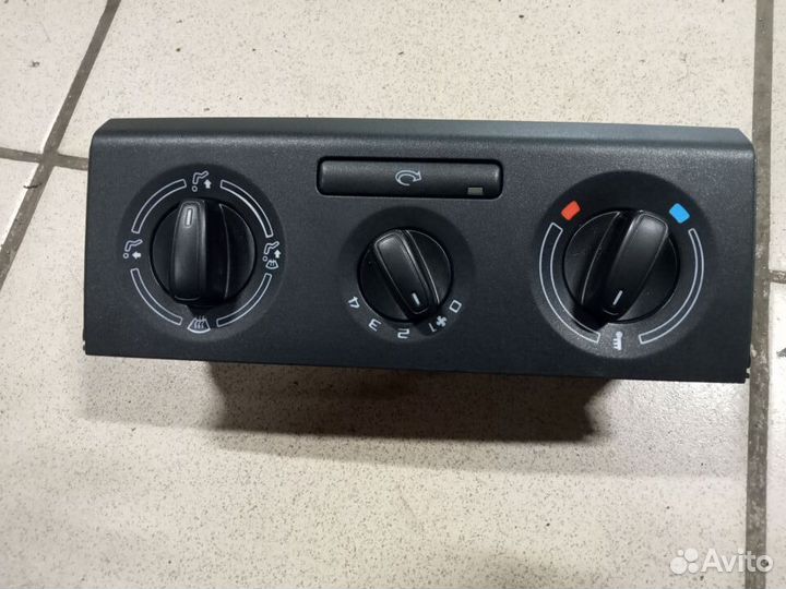 Блок управления печкой Фабия 2 рестайлинг