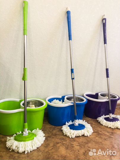 Удобная швабра с центрифугой