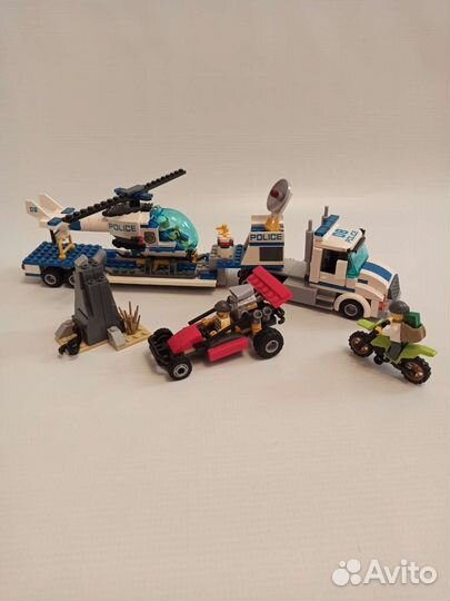 Lego city перевозчик вертолёта аналог