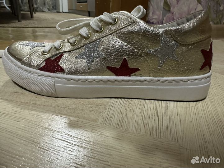 Кеды женские натуральная кожа 39