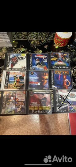 Диски на sony playstation1 и игры от компьютера