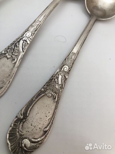 Ложки мельхиоровые СССР «Киев»