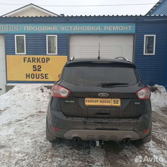 Фаркоп на Ford Kuga 2008-2013 без подрезки бампера