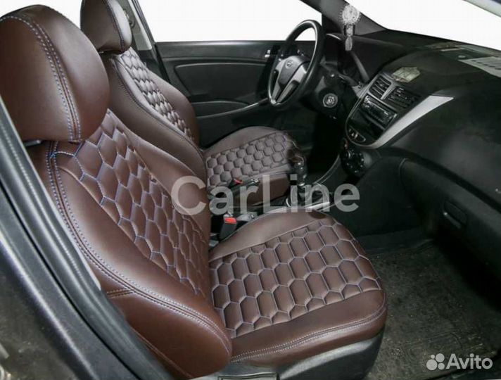 Чехлы на Hyundai Solaris (I)