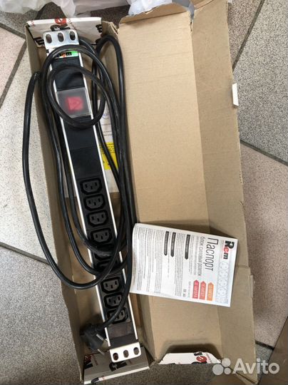 Блок силовых розеток Rem Rem-16 горизонтальный