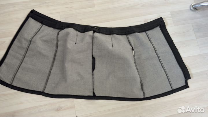 Кожаная юбка