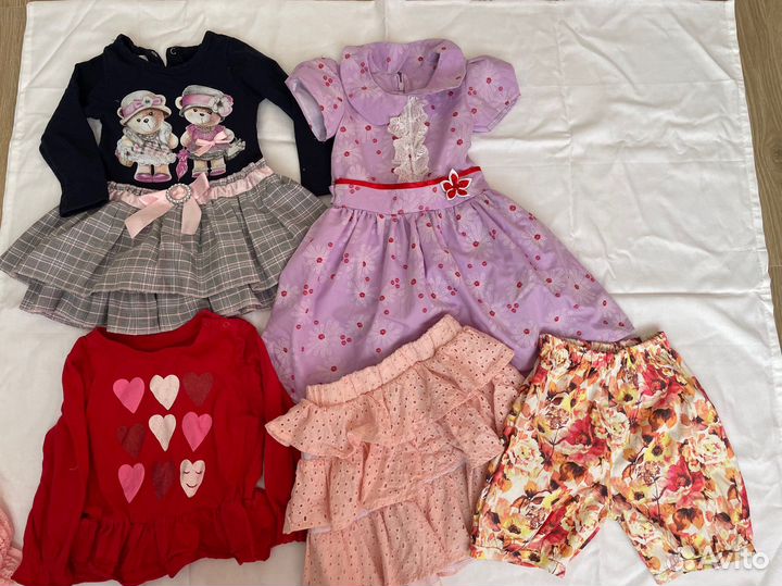 Вещи пакетом на девочку 92р на 2-3 года
