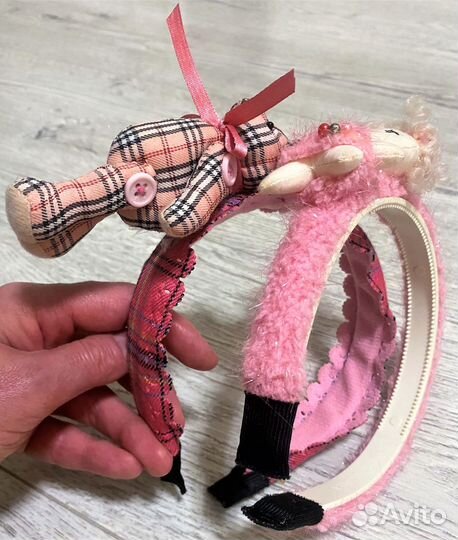 Ободки для волос (2 шт.), цена за всё