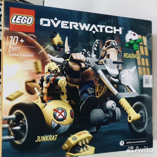 Lego Overwatch 75977 Крысавчик и Турбосвин