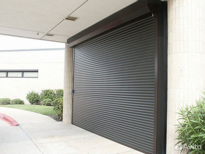 Рольставни на гараж Алютех Security 2110х2320 мм