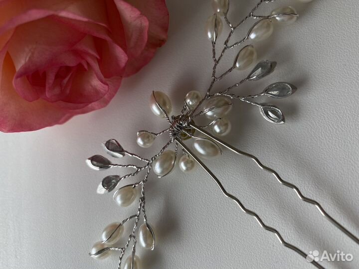 Шпилька для волос украшение