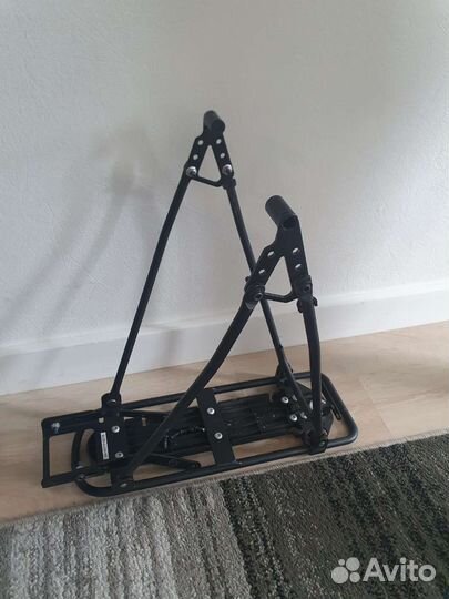 Велокресло btwin + багажник