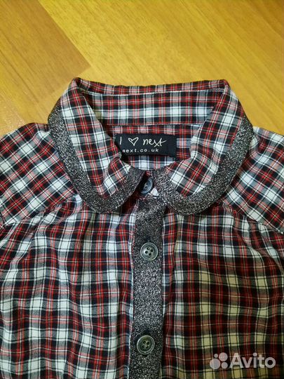 Рубашка для девочки next