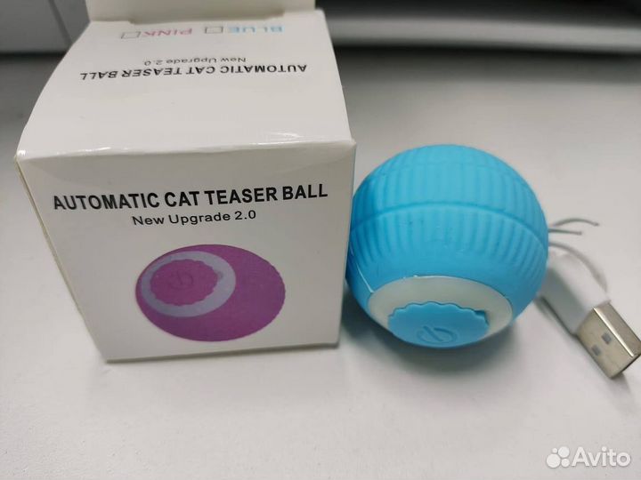 Интерактивный мяч для кошек и котят