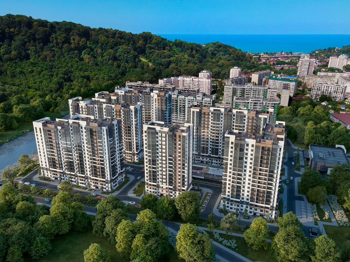 2-к. квартира, 61,4 м², 12/17 эт.