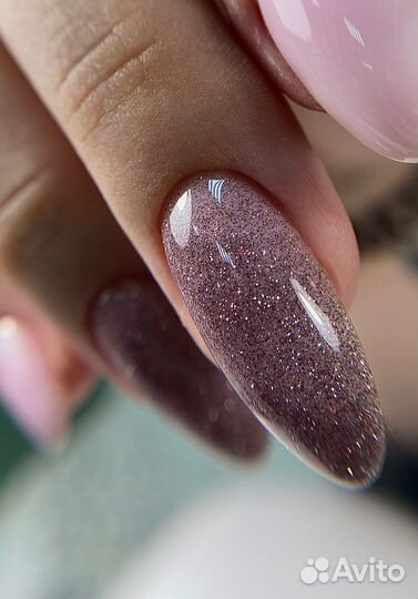 Маникюр гель лак в салоне/ Укрепление ногтей