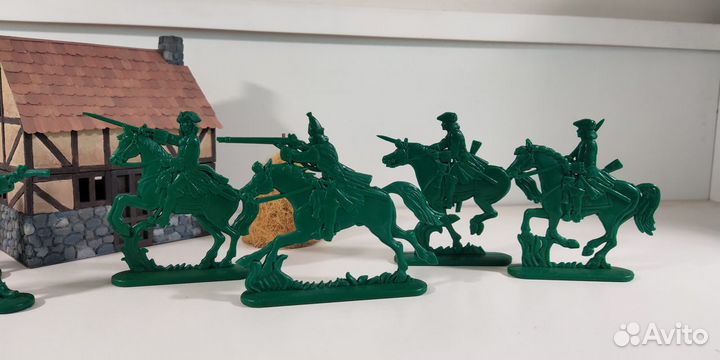 Коллекционные игровые солдатики Армия Петра-I