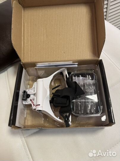 Очки лупа с подсветкой