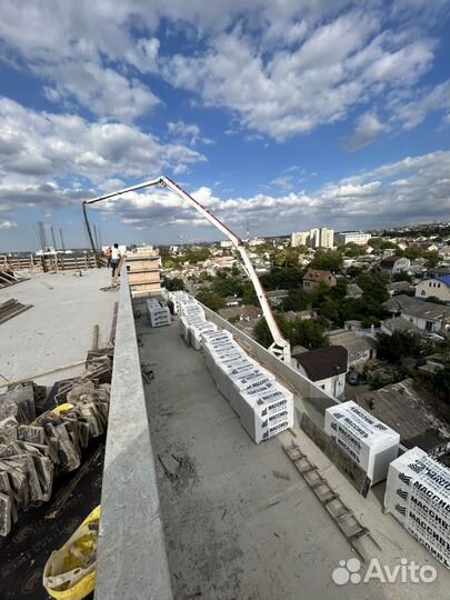 Аренда автобетононасоса