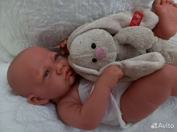 Кукла реборн полностью силиконовая девочка