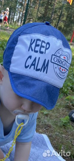 Бейсболка на мальчика 1-2 года