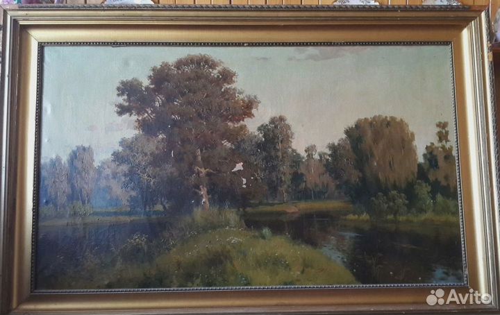 Дрожжин А.И.158Х102 см.Живописец.Член Союза худож