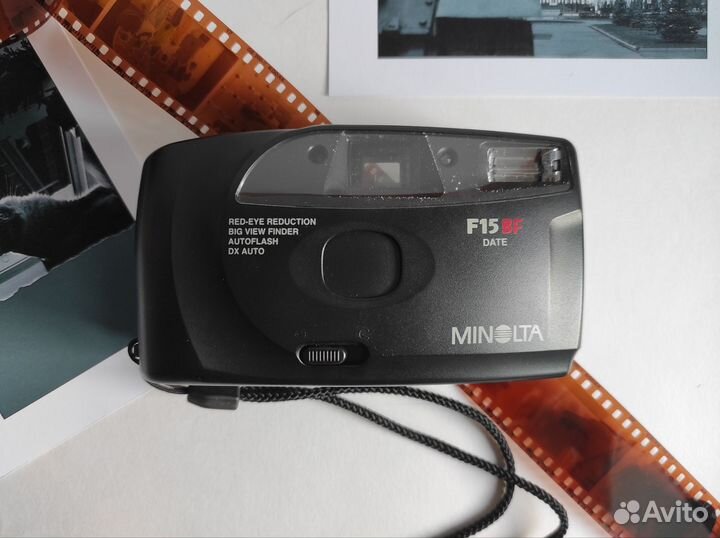 Плёночный фотоаппарат minolta F15 BF Date