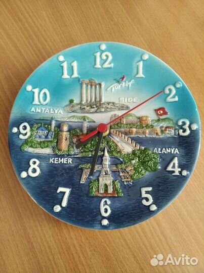 Часы - тарелка